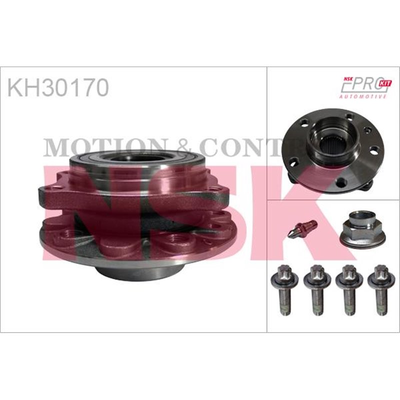 Set de rulmenti cu butuc Fata DR-ST cu mufa 33x134.9x76 ALFA ROMEO 159. BRERA. SPIDER 1.8-3.2 06.05-12.12 - FAG-713606360