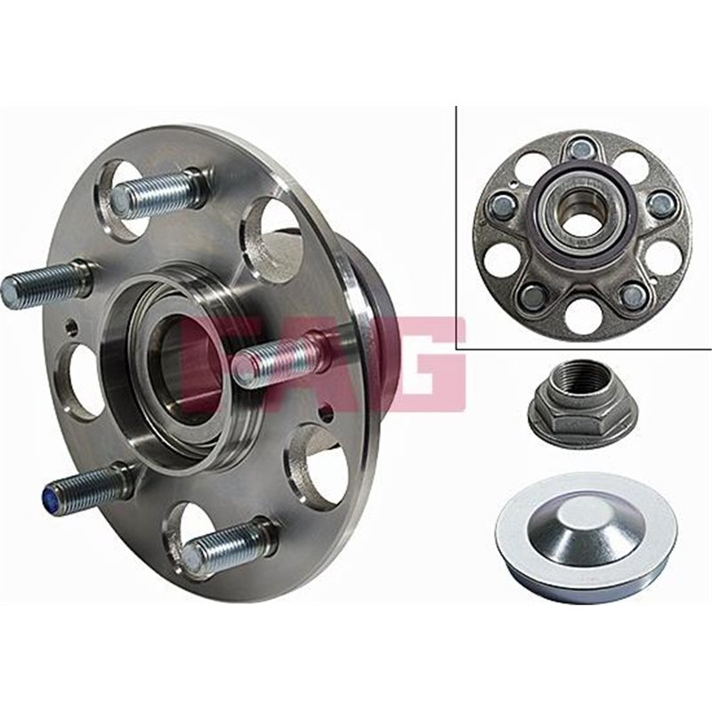 Set de rulmenti cu butuc Spate DR-ST cu mufa 30x151.6x68.4 HONDA FR-V 1.7-2.2D 08.04- - FAG-713617950