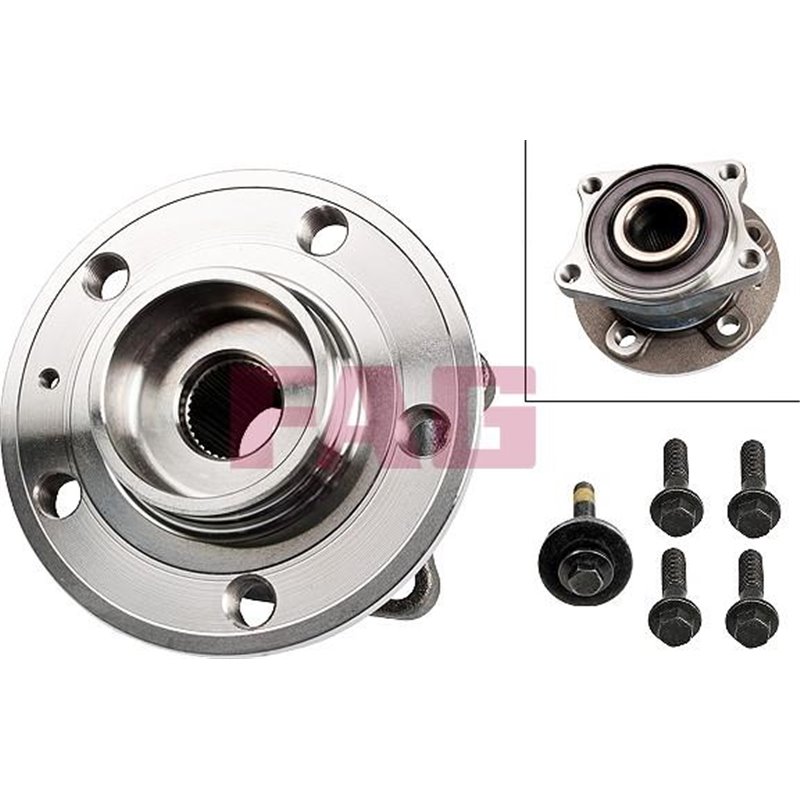 Set de rulmenti cu butuc Spate DR-ST cu mufa 28x135.7x88 VOLVO XC90 I 2.4D-4.4 06.02-12.14 - FAG-713618630