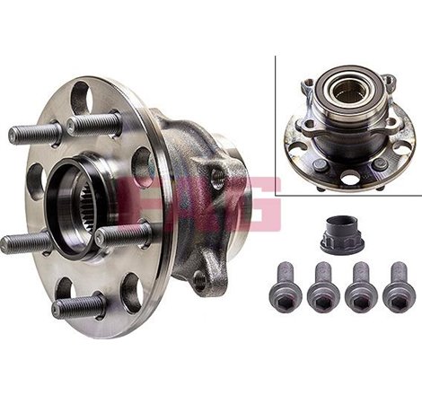 Kit rulment roata Spate DR-ST x154 LEXUS GS. IS III. RC. TOYOTA MARK X I. MARK X II 2.0-5.0 11.04- - FAG-713621550