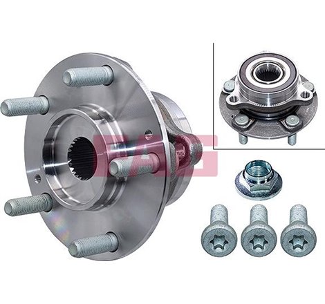 Kit rulment roata Fata DR-ST x139 HYUNDAI ELANTRA VI. I30. IONIQ. KONA. KIA CEED. PROCEED. XCEED 1.0-Electric 10.15- - FAG-71362