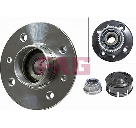 Set de rulmenti cu butuc Spate DR-ST cu mufa 25x132.7x73.4 NISSAN KUBISTAR. RENAULT KANGOO. KANGOO EXPRESS 1.0-Electric 08.97- -