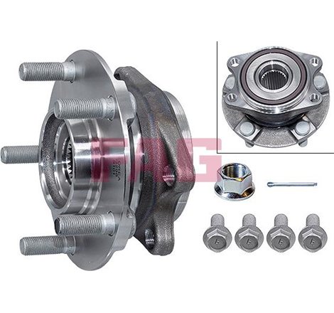 Set de rulmenti cu butuc Fata DR-ST cu mufa 30x136x51 NISSAN QASHQAI II. X-TRAIL III. RENAULT KOLEOS II 1.2-2.0D 11.13- - FAG-71