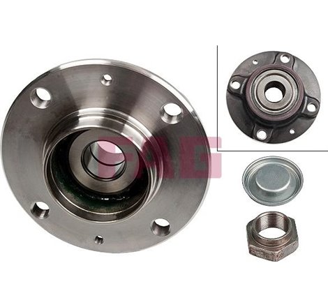 Set de rulmenti cu butuc Spate DR-ST cu mufa 25x128.9x60.2 CITROEN C2. C2 ENTERPRISE. C3 I. C3 II. C3 PLURIEL. PEUGEOT 1007. 206