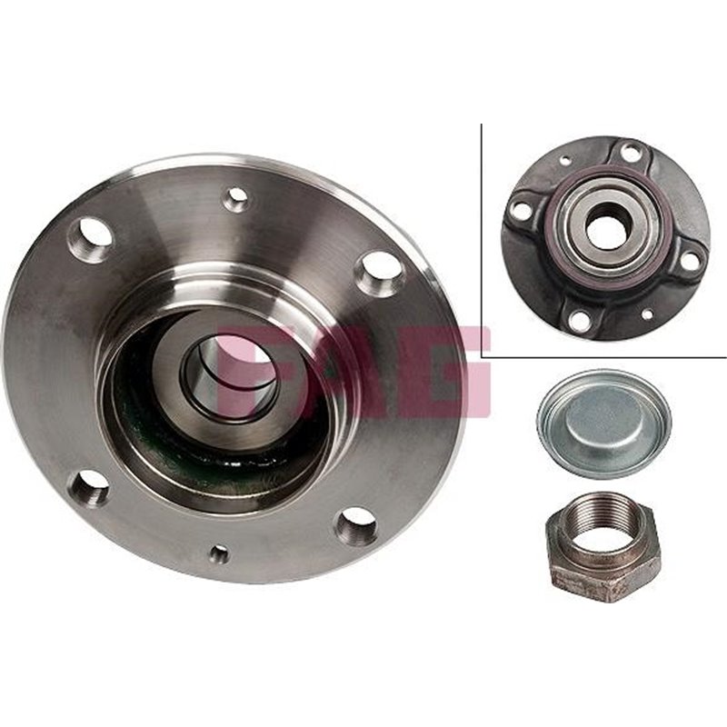 Set de rulmenti cu butuc Spate DR-ST cu mufa 25x128.9x60.2 CITROEN C2. C2 ENTERPRISE. C3 I. C3 II. C3 PLURIEL. PEUGEOT 1007. 206