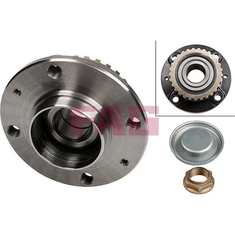 Set de rulmenti cu butuc Spate DR-ST cu mufa 32x129.1x59.5 CITROEN BERLINGO. BERLINGO-MINIVAN. XSARA PICASSO. PEUGEOT PARTNER. P