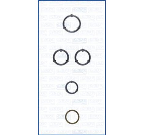 Set garnituri, radiator ulei - Ajusa-77005200