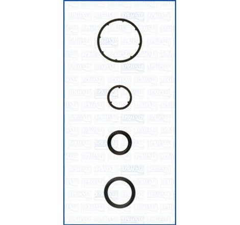 Set garnituri, radiator ulei - Ajusa-77028900
