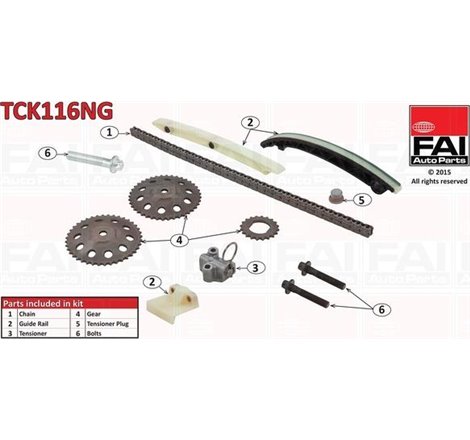Chit lant de distributie - FAI AutoParts-TCK116NG