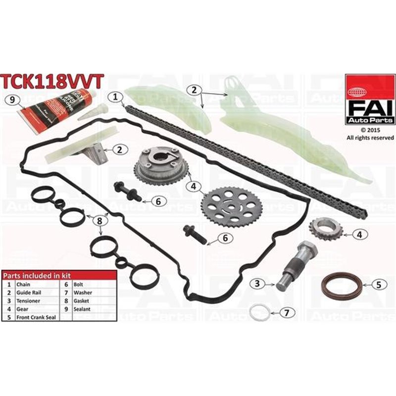 Chit lant de distributie - FAI AutoParts-TCK118VVT