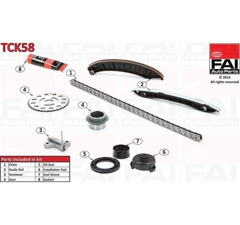 Chit lant de distributie - FAI AutoParts-TCK58