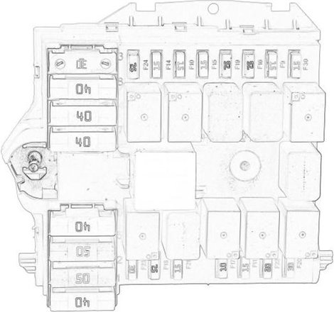 Unitate de control,management motor - FCA-1367665080