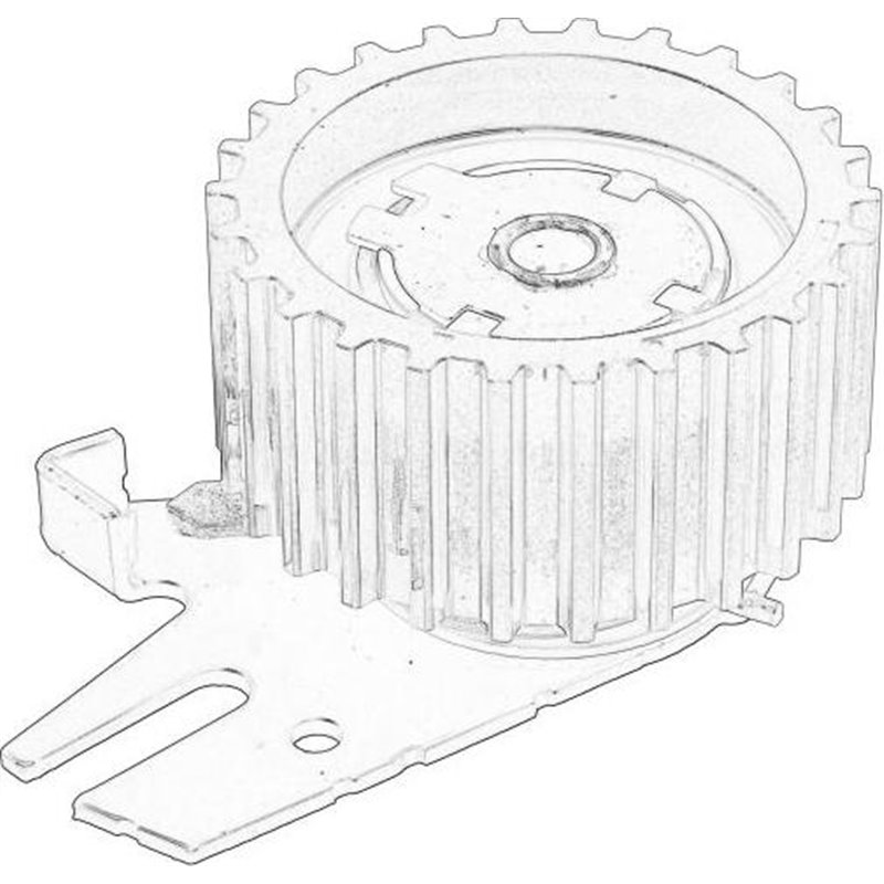 Rola intinzator,curea distributie - FCA-46341602