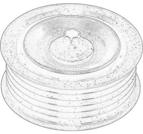 Rola ghidare / conducere, curea transmisie - FCA-51856150