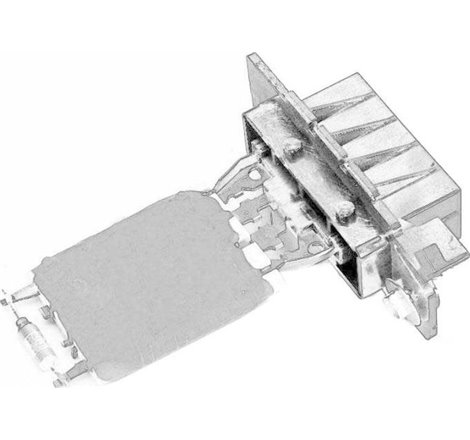 Rezistor, ventilator habitaclu - FCA-55702407