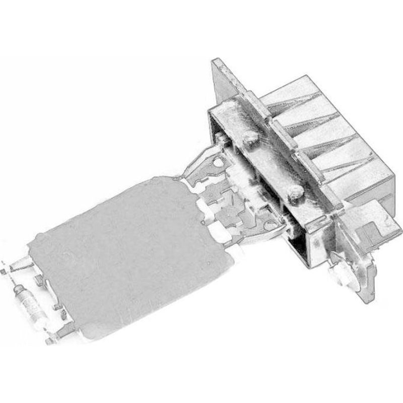 Rezistor, ventilator habitaclu - FCA-55702407