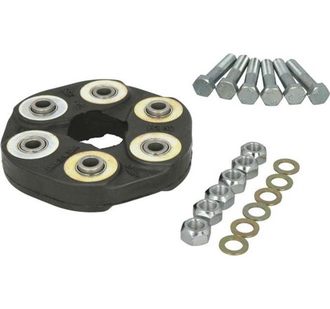 Cuplarea elastica a arborelui elicei din fata-din spate diametru exterior 128mm. suruburi MERCEDES 123 C123. 123 T-MODEL S123. 1