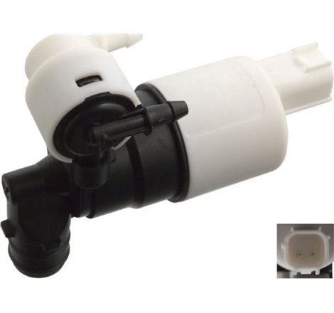 Windscreen washer pump fata 12V. one-step pump. visor VOLVO V60 I. FORD C-MAX II. GRAND C-MAX FURGON-MINIVAN-KOMBI-NADWOZIE WIEL