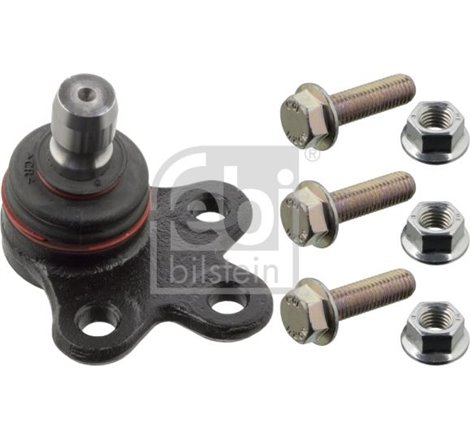 Pivot axa DR-ST inferior fata diametru con 18mm. cu piulita. cu suruburi CHEVROLET AVEO. AVEO-KALOS. TRAX. OPEL MOKKA-MOKKA X 1.