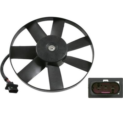 Ventilator radiator AUDI A3. TT. SEAT CORDOBA. IBIZA III. LEON. TOLEDO II. SKODA FABIA I. FABIA I PRAKTIK. FABIA II. OCTAVIA I. 