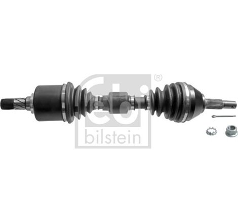 Drive axle shaft fata ST 615mm NISSAN X-TRAIL. X-TRAIL II 2.0D 06.07-02.14 - Febi Bilstein-193704