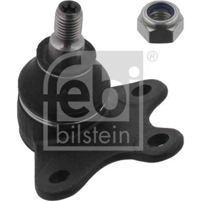 Pivot axa Stanga inferior fata diametru con 15mm. cu piulita AUDI A2. SEAT CORDOBA. IBIZA III. LEON. TOLEDO II. SKODA FABIA I. F
