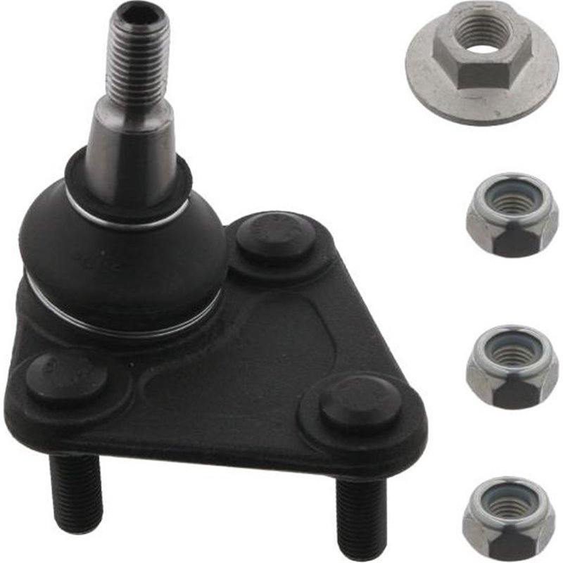 Pivot axa DR-ST inferior fata diametru con 15.4mm. cu piulita AUDI A3. TT. SEAT LEON. TOLEDO II. VW GOLF IV. NEW BEETLE 1.4-3.2 