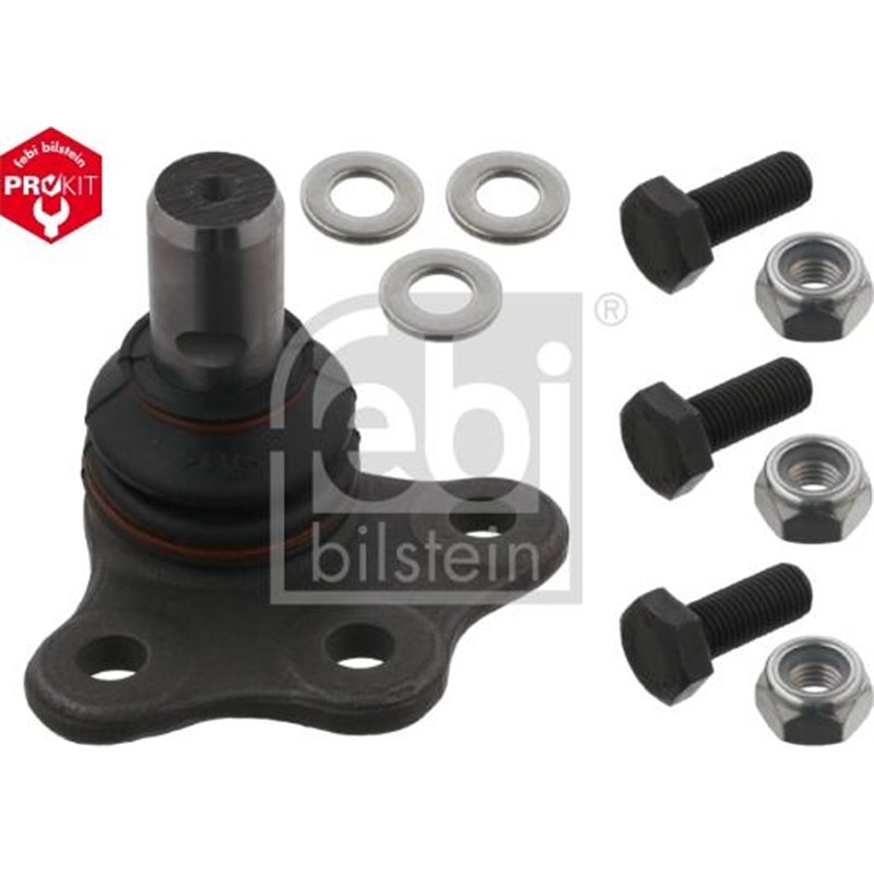 Pivot axa DR-ST inferior fata diametru con 20mm. cu materiale auxiliare SAAB 9-5 1.9D-3.0D 09.97-12.09 - Febi Bilstein-33841