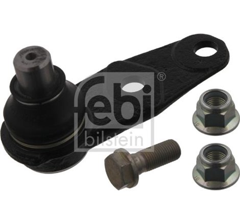 Pivot axa DR-ST inferior fata diametru con 18mm. cu piulita. cu surub RENAULT TWINGO II 1.2-1.5D-1.6 03.07- - Febi Bilstein-3452