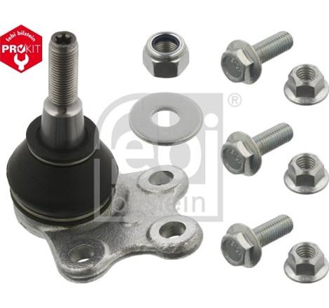 Pivot axa DR-ST inferior fata diametru con 21mm. cu materiale auxiliare RENAULT LAGUNA. LAGUNA III 1.5D-3.5 10.07-12.15 - Febi B