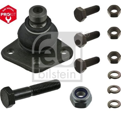 Pivot axa DR-ST inferior fata diametru con 17mm. cu materiale auxiliare PORSCHE 924. 944. VW CADDY I. GOLF I. JETTA I. SCIROCCO 