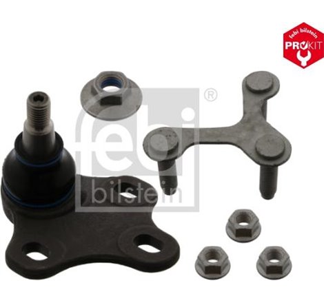 Pivot axa Stanga inferior fata diametru con 15.4mm. cu piulita AUDI TT 1.8-3.2 08.06- - Febi Bilstein-40536