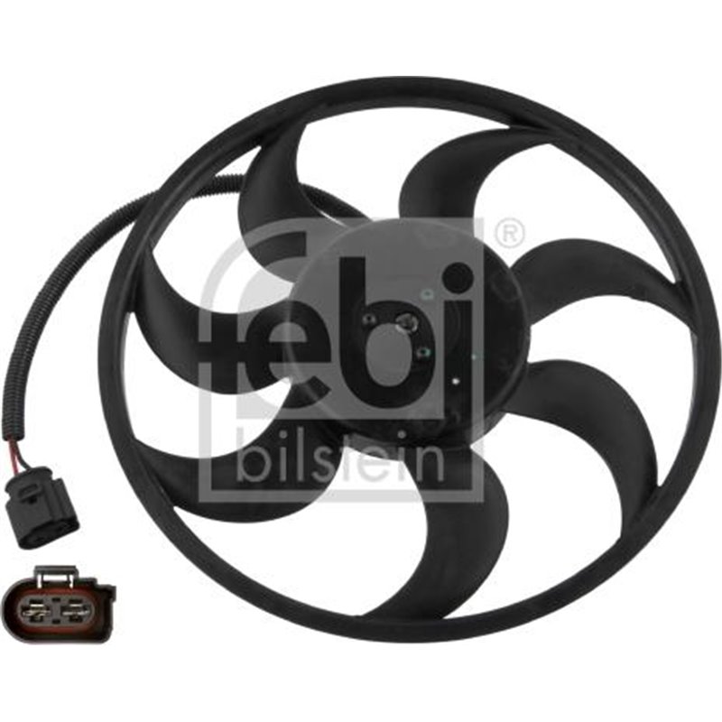 Ventilator radiator VW CALIFORNIA T5 CAMPER. MULTIVAN T5. TRANSPORTER T5 1.9D-3.2 04.03-08.15 - Febi Bilstein-40636