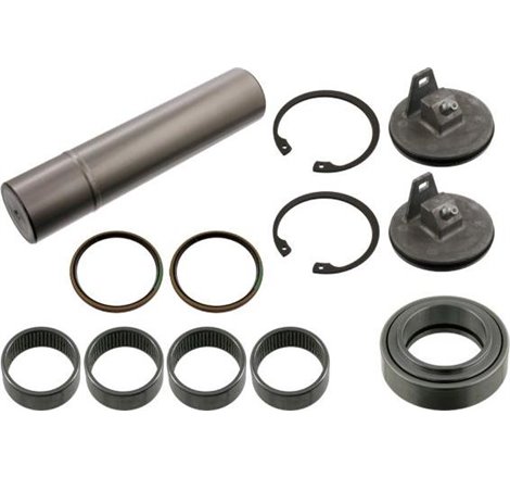 Kit pivot pe set 1 roata. cu rulment. cu pivot 50mmx222.5mm MERCEDES ACTROS. ACTROS MP2-MP3. ATEGO. AXOR. AXOR 2. CITARO O 530. 