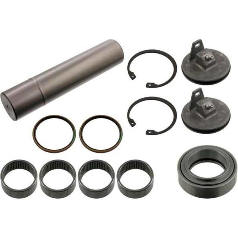 Kit pivot pe set 1 roata. cu rulment. cu pivot 50mmx222.5mm MERCEDES ACTROS. ACTROS MP2-MP3. ATEGO. AXOR. AXOR 2. CITARO O 530. 