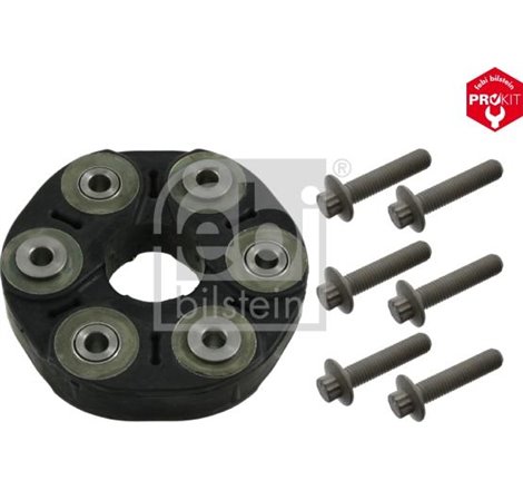 Cuplarea elastica a arborelui elicei din spate diametru exterior 132mm. suruburi SEAT ALHAMBRA. VW SHARAN 1.9D-2.8 03.00-03.10 -