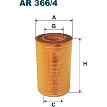 Filtru aer diametru interior 74 SAAB 9-5 1.9D-2.2D-3.0D 07.01-12.09 - Febi Bilstein-48496