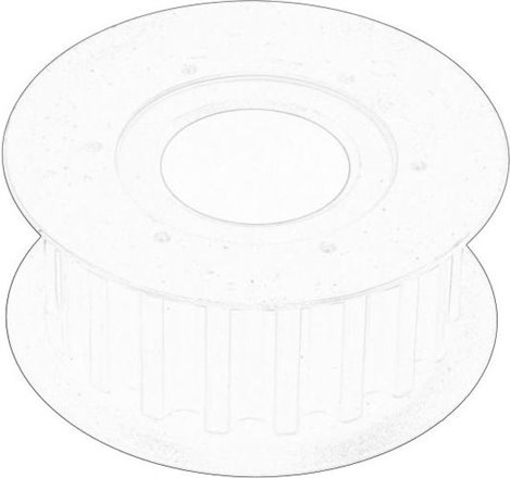 Crankshaft gear FORD B-MAX. C-MAX. C-MAX II. ECOSPORT. FIESTA V. FIESTA VI. FOCUS C-MAX. FOCUS II. FOCUS III. FUSION. GALAXY II.