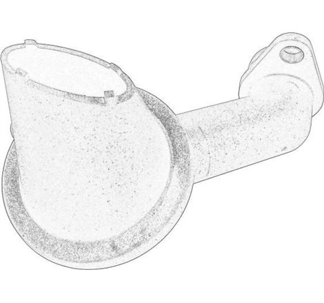 Conducta admisie, pompa ulei - FORD-1731766