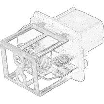 Rezistor, Electromotor - ventilator - FORD-1850718