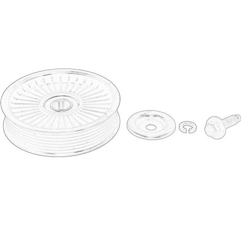 Rola ghidare / conducere, curea transmisie - FORD-1885680