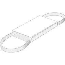 Curea transmisie cu caneluri - FORD-2018353