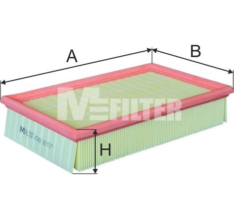 Filtru aer - Alco Filter-MD-8106