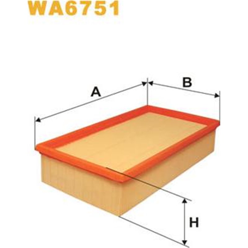 Filtru aer - Alco Filter-MD-8280