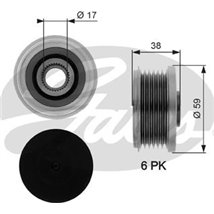Fulie. alternator - Gates-OAP7282 - GATES-OAP7282