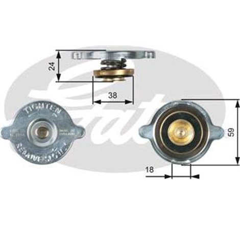 Buson.radiator - Gates-RC113 - GATES-RC113