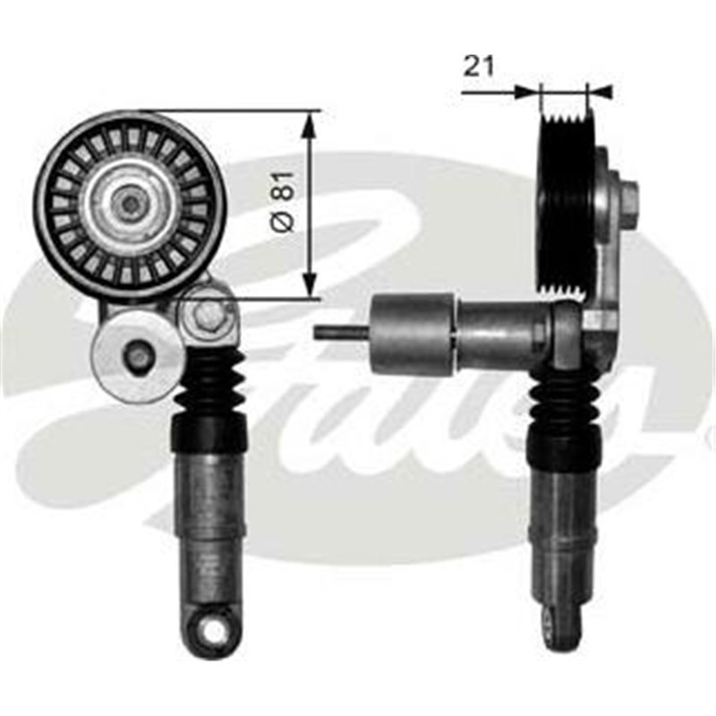 Intinzator curea. curea distributie - Gates-T38306 - GATES-T38306