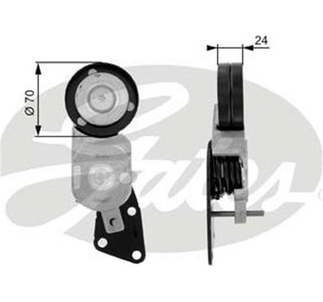Intinzator curea. curea distributie - Gates-T38426 - GATES-T38426