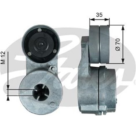 Intinzator curea. curea distributie - Gates-T38723 - GATES-T38723