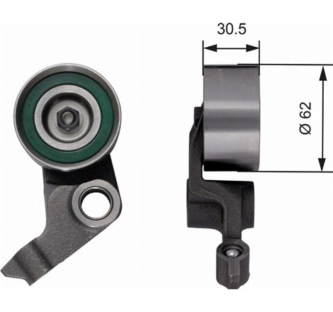 Rola intinzator,curea distributie - GATES-T41280